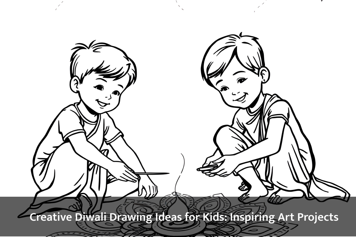 Creative Diwali Drawing Ideas for Kids