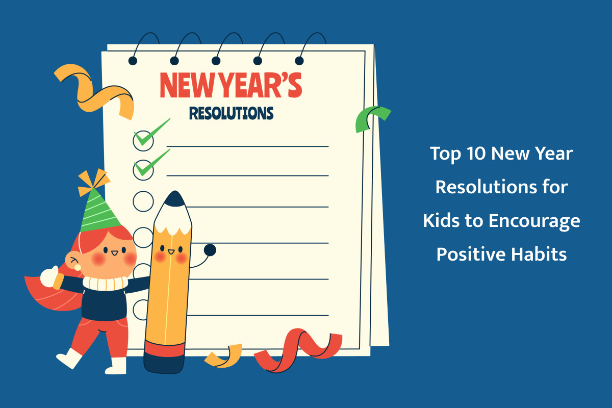 Top 10 New Year Resolutions for Kids