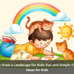 How to Draw a Landscape for Kids: Fun and Simple Drawing Ideas for Kids